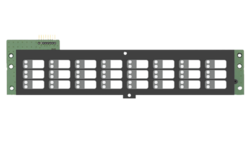 Deska LED indikace 24 zón pro 2X-AFx-S, menší skříň