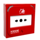 Tlačítkový požární hlásič řady 3000 s izolátorem, červený, IP41, plastový element, testovací klíč - 1/2