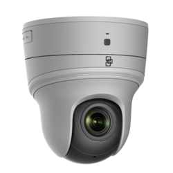 TruVision Compact 2 MPX IP PTZ camera, Outdoor, Pendant/Wall Mount, True D/N, WDR,  IR Cut, 150m IR, H.265, H.264, ONVIF/PSIA, 20X Optical zoom, SDHC Card slot, PoE+/24VAC - 1