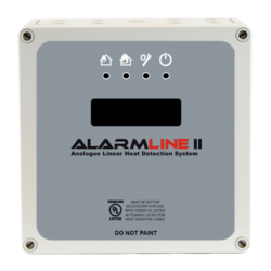Vyhodnocovací jednotka Alarmline II pro analogové snímací teplotní kabely