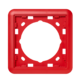 Podložka pro zapuštěnou montáž požárních tlačítek N-MC, červená, 109x109mm - 1/2