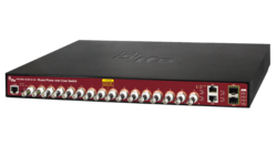 16-port Power and IP over coax Managed Switch with 802.3at PoE+ and 2-port Gigabit TP and 2-port SFP 10/1000 ports (380W PoE Budget) - for use in conguntion with POC252-1CX-1P media converter.