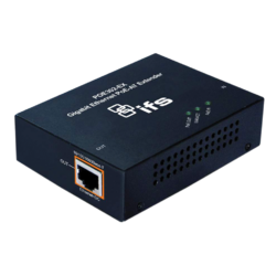 1-Port 10/100/1000Base-Tx IEEE802.3af Copper to a 1-Port 10/100/1000Base-Tx IEEE802.3at Copper Mid-span Extender (1x 30W PoE Budget - up to 300m)(0~50℃) - Stand-alone or Wall Mount - Is the only POE compatible with the TruVision NVR's