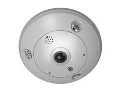 TruVision 360 Degree IP Dome, 6.0 MPX, PAL, DWDR, 1.27mm