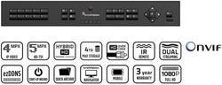 TruVision DVR 15HD kit, HD-TVI, TVR-1504CHD-1T x 1, TVT-