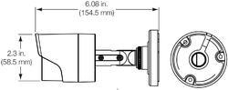 TruVision HD-TVI Analog Bullet Camera, 5MPx, 3.6mm lens, - 2