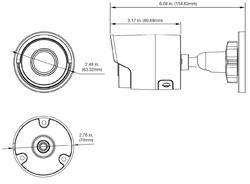 TruVision IP Bullet Camera, H.265/H.264, 8MPX/4K, 4mm Fi - 2