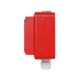 Tlačítkový požární hlásič řady 3000 s izolátorem, červený, IP67, povrchová montáž, plastový element, testovací klíč - 2/5