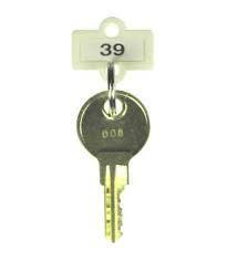 Náhradní číslované přívěšky na klíče pro Key Cabinet Pro - 30ks - 2