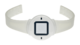 Osobní tísňové tlačítko 433MHz-63bit (závěsné a náramkové hodinky), bílé - 2/4