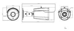 TruVision ANPR camera pro rozpoznávání SPZ, 2.8-12mm, H.264 - 2